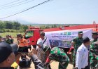 Tinjau Pelaksanaan TMMD Danrem 064/ Maulana Yusuf, Berikan Bantuan Air Bersih Kepada Warga