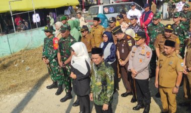 Resmi Dibuka, TMMD Ke-129 Kodim 0601/Pandeglang Siap Percepat Pembangunan Desa