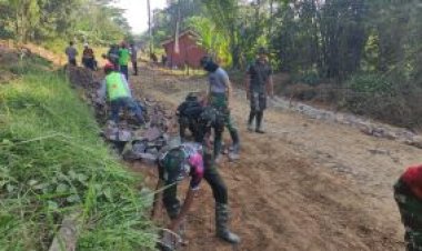 Pererat Hubungan Antara TNI dan Masyarakat, Satgas TMMD Berikan yang Terbaik