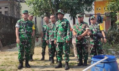 Wasev Mabes TNI Pastikan Pembangunan TMMD Ke-129 Kodim 0601/Pandeglang Berjalan Sesuai Target