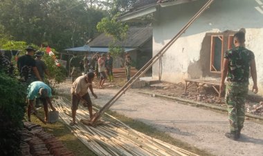 TMMD ke-129 Satukan TNI dan Warga dalam Rehab Mushola