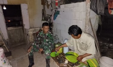 Empat Hari Jelang Penutupan TMMD, Satgas Luangkan Waktu Bersama Warga