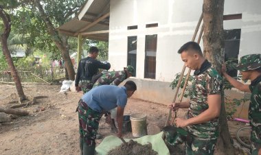 Sasaran Fisik Tambahan TMMD ke-129, Satgas Fokus Rehab Rumah Warga