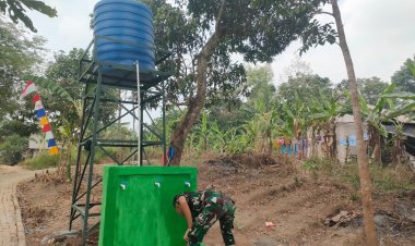 Sasaran Fisik Tambahan TMMD ke-129 Kodim 0601/Pandeglang di Kampung Kaducalung Rampung