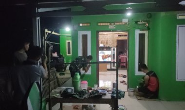 Semangat Prajurit Tak Padam, Sasaran TMMD Dikebut Hingga Malam