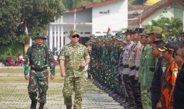 TMMD ke-129 Pandeglang Ditutup, TNI dan Pemda Bersinergi Tingkatkan Kesejahteraan Warga