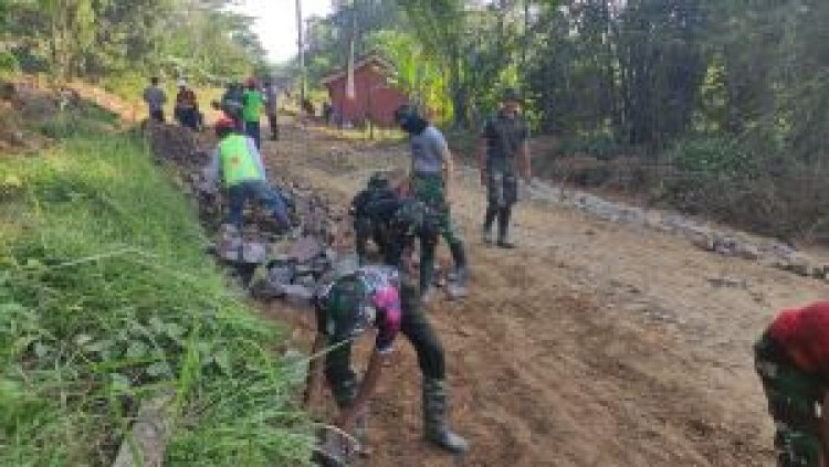 Pererat Hubungan Antara TNI dan Masyarakat, Satgas TMMD Berikan yang Terbaik