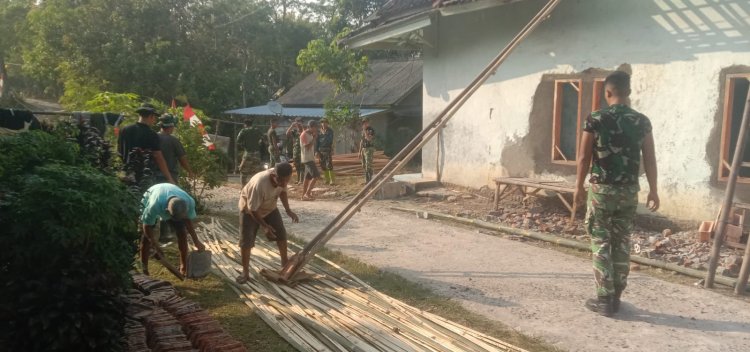 TMMD ke-129 Satukan TNI dan Warga dalam Rehab Mushola