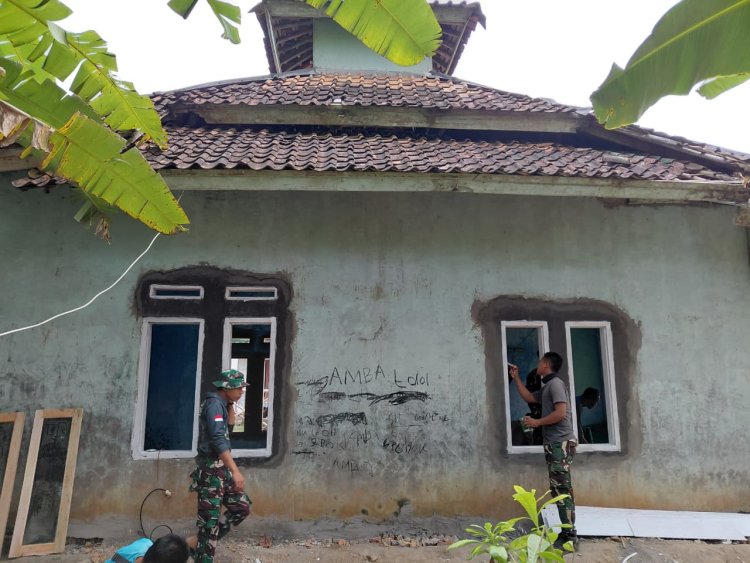 Mushola Babakan Kaju Jadi Sasaran Karya Fisik TMMD untuk Kepentingan Warga