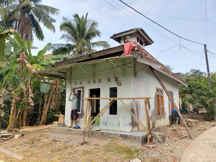 Mushola Babakan Kaju Jadi Sasaran Karya Fisik TMMD untuk Kepentingan Warga