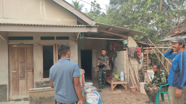Satgas TMMD ke-129 Bergerak Perbaiki Rumah Warga melalui Program Rehab RTLH