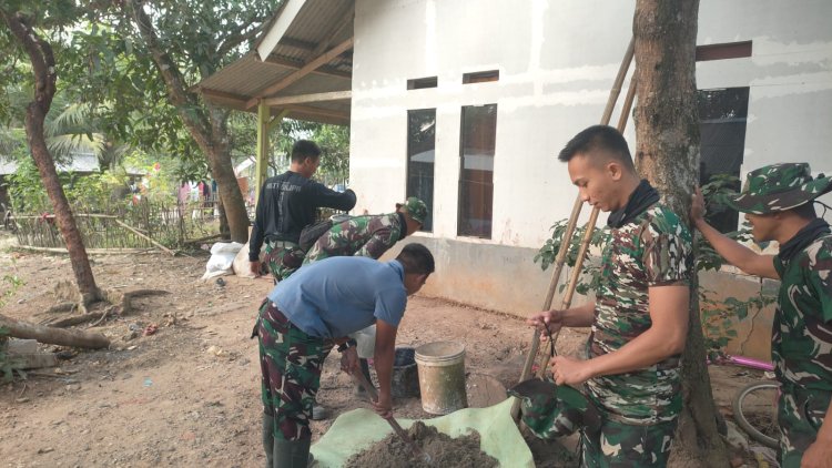 Sasaran Fisik Tambahan TMMD ke-129, Satgas Fokus Rehab Rumah Warga