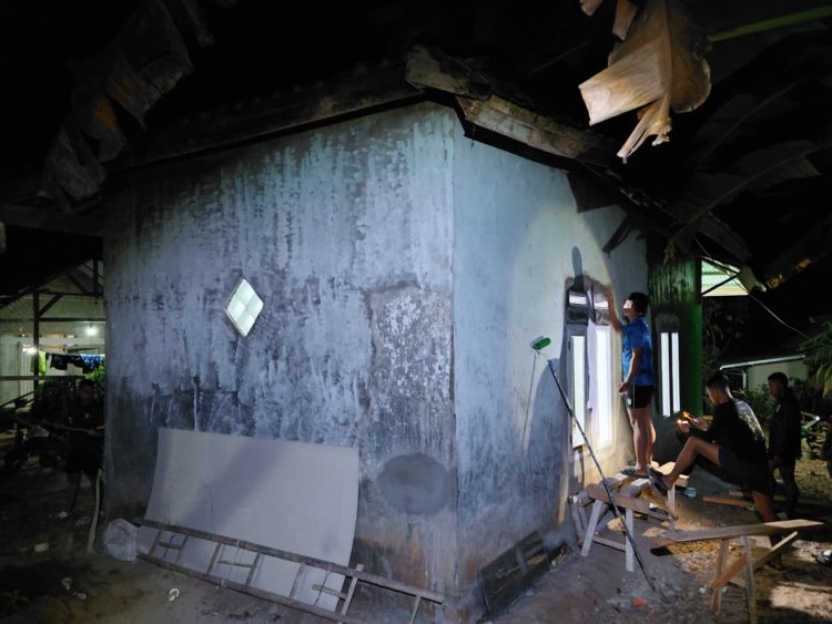Pantang Menyerah, Satgas TMMD Genjot Pekerjaan di Penghujung Pelaksanaan