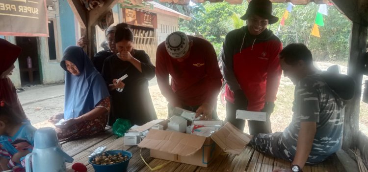 Sehari Jelang Penutupan, Pos Kesehatan TMMD 129 Ramai Dikunjungi Warga