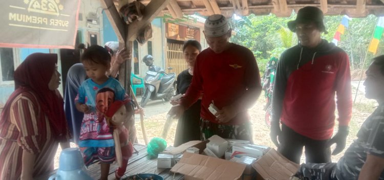 Jelang Akhir TMMD 129, Pelayanan Kesehatan Jadi Sasaran Warga