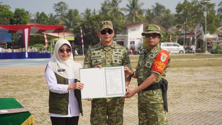 TMMD ke-129 Pandeglang Berakhir, Lima Program Unggulan TNI AD Ikut Diperkuat