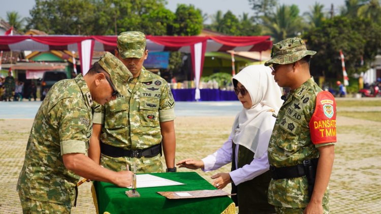 Berlangsung Sebulan, TMMD ke-129 Kodim Pandeglang Resmi Ditutup
