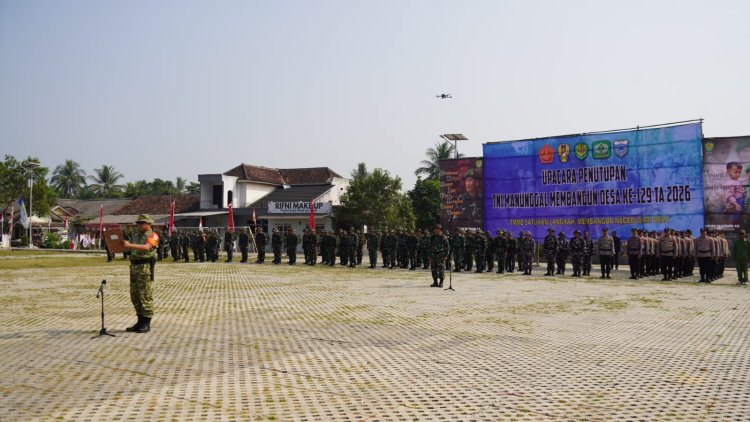 Dari Ketahanan Pangan hingga Stunting, Ini Fokus TMMD ke-129 Kodim 0601/Pandeglang
